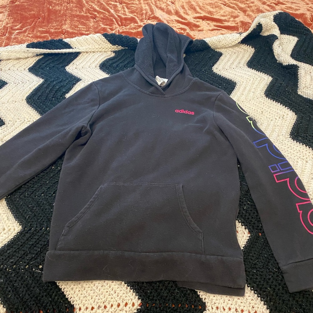 Black adidas hoodie